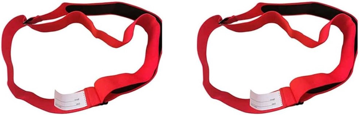 Reserve Borstband - Hartslagmeter Band - Sporten Meten - Nylon Basis - 66 cm Verstelbaar - Rood