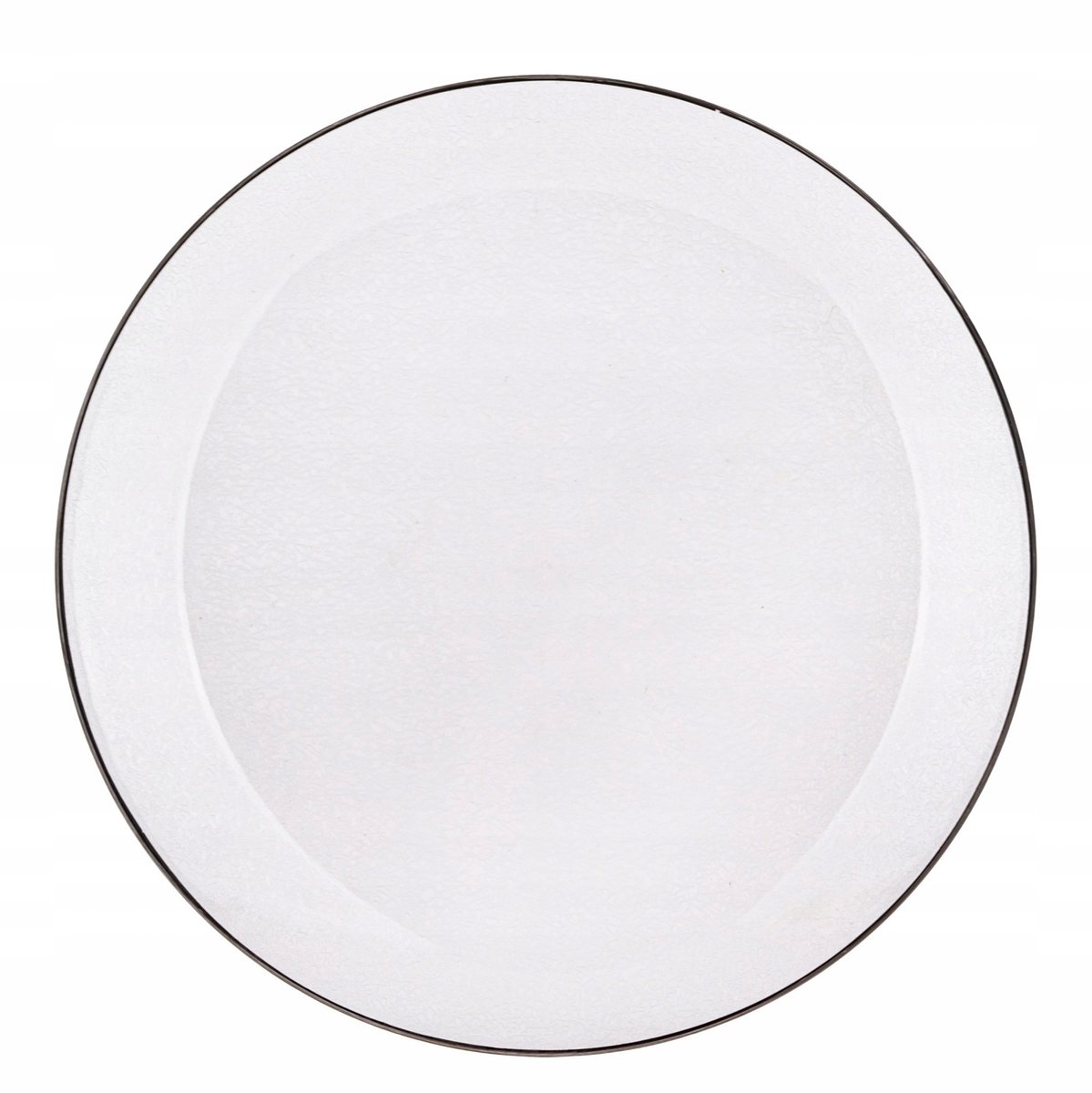 Decoratieve Onderschotel 2,5x33x33 cm Transparant Zwart