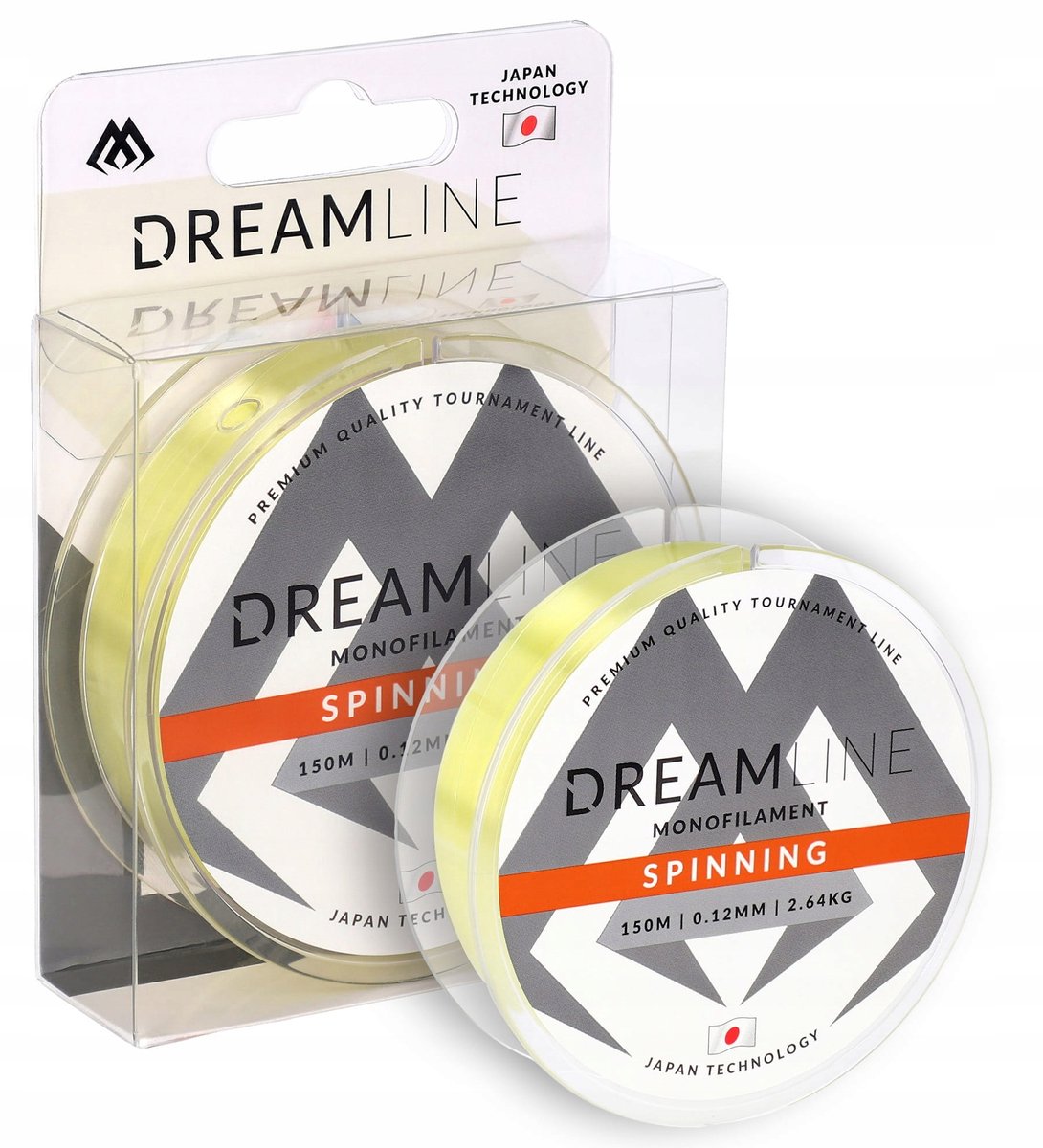 Mikado Dreamline Spinning Vislijn - 0.26mm - 150m - Geel
