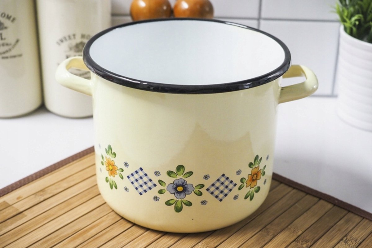 Elo-Pol Emaille Pan 18cm 3,5L - Traditioneel & Sfeervol