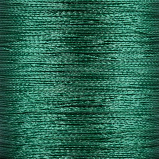 Dailygoods- Vislijn 300 m - Gevlochten 4 strengen - PE Materiaal - Hoge sterkte - Slijtvast - Groene kleur - Vistocht van Dailygoods — afbeelding 3