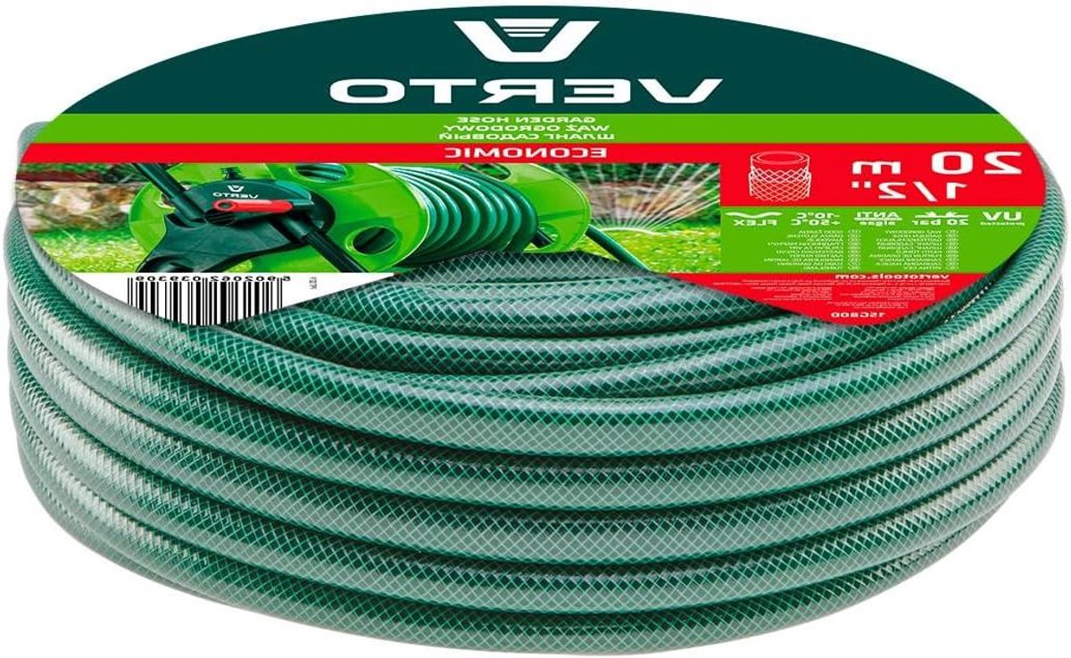Tuinslang - Water slang - Tuin water geven - 3-laags - 20 meter - Groen