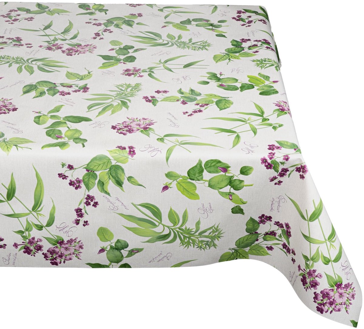 ANRO Tafelkleed Lavendel Groen Ovaal 260x140cm Rechte rand Afwasbaar Waterafstotend Binnen & Buiten