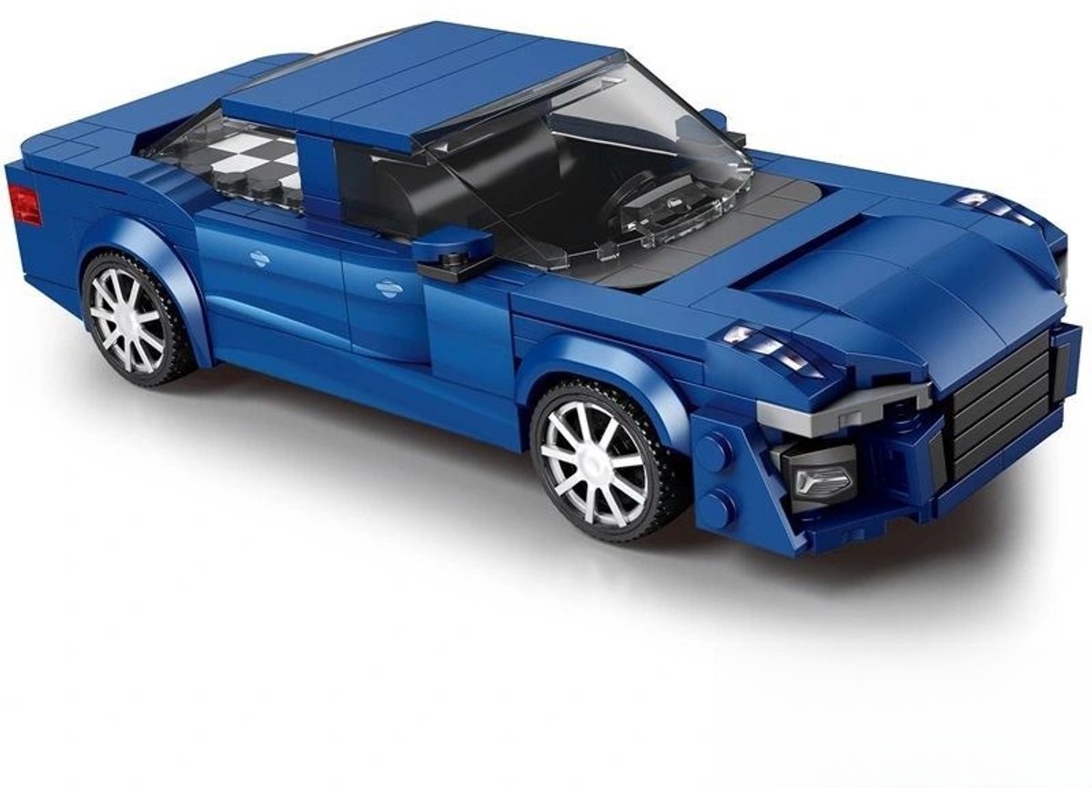 Reobrix 822 Nissan GT-R bouwset | City fast champions adventure | Creator classic motor bouwpakket | Technic speelgoed ideas voor volwassenen | Icons furious speed auto geschikt voor lego | Technische bouwdoos met 330 bouwstenen