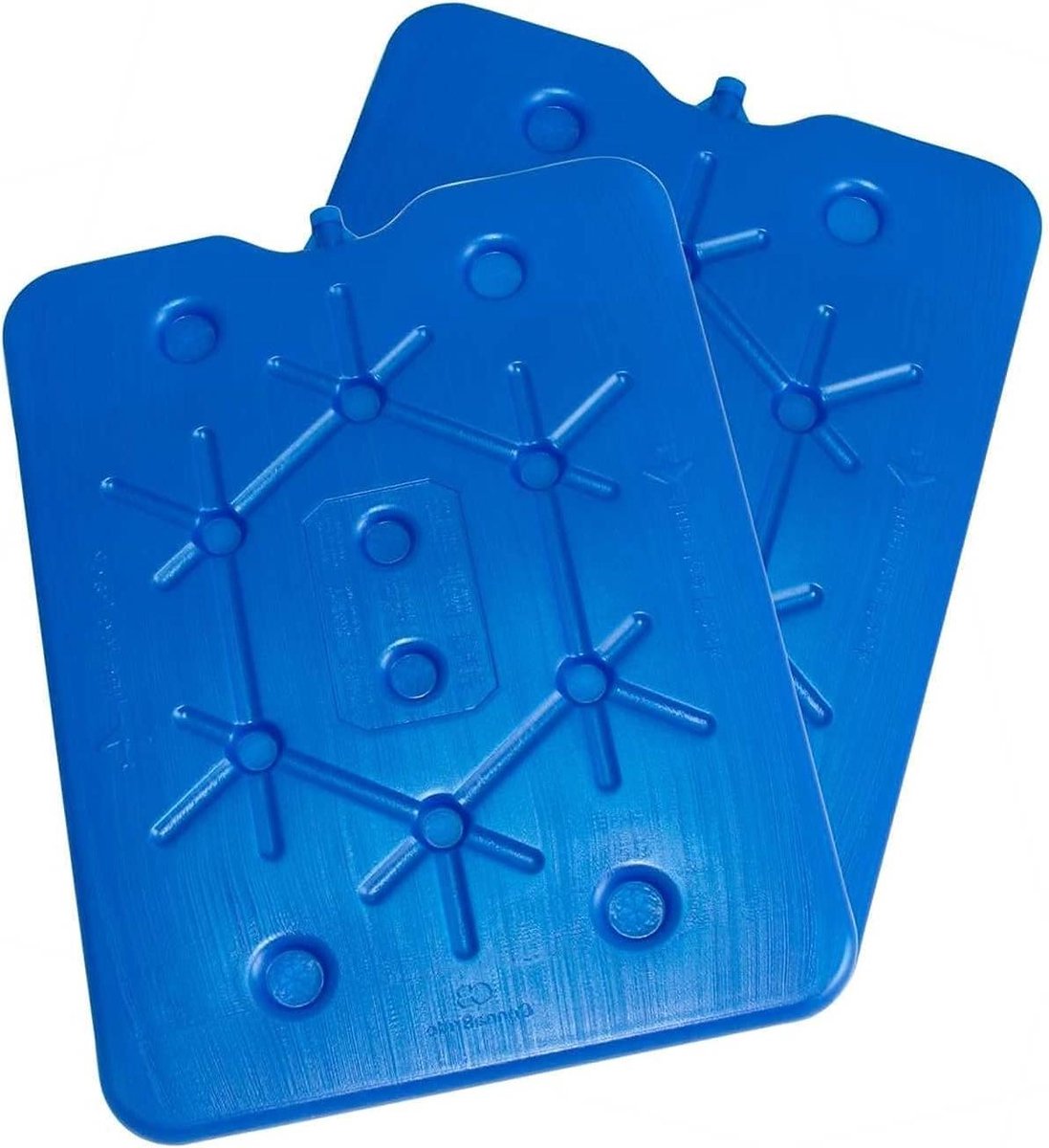 Koelaccu's 2 stuks - Ijsblokjes - Dranken Koelen - Herbruikbaar - 400 ml - Blauw