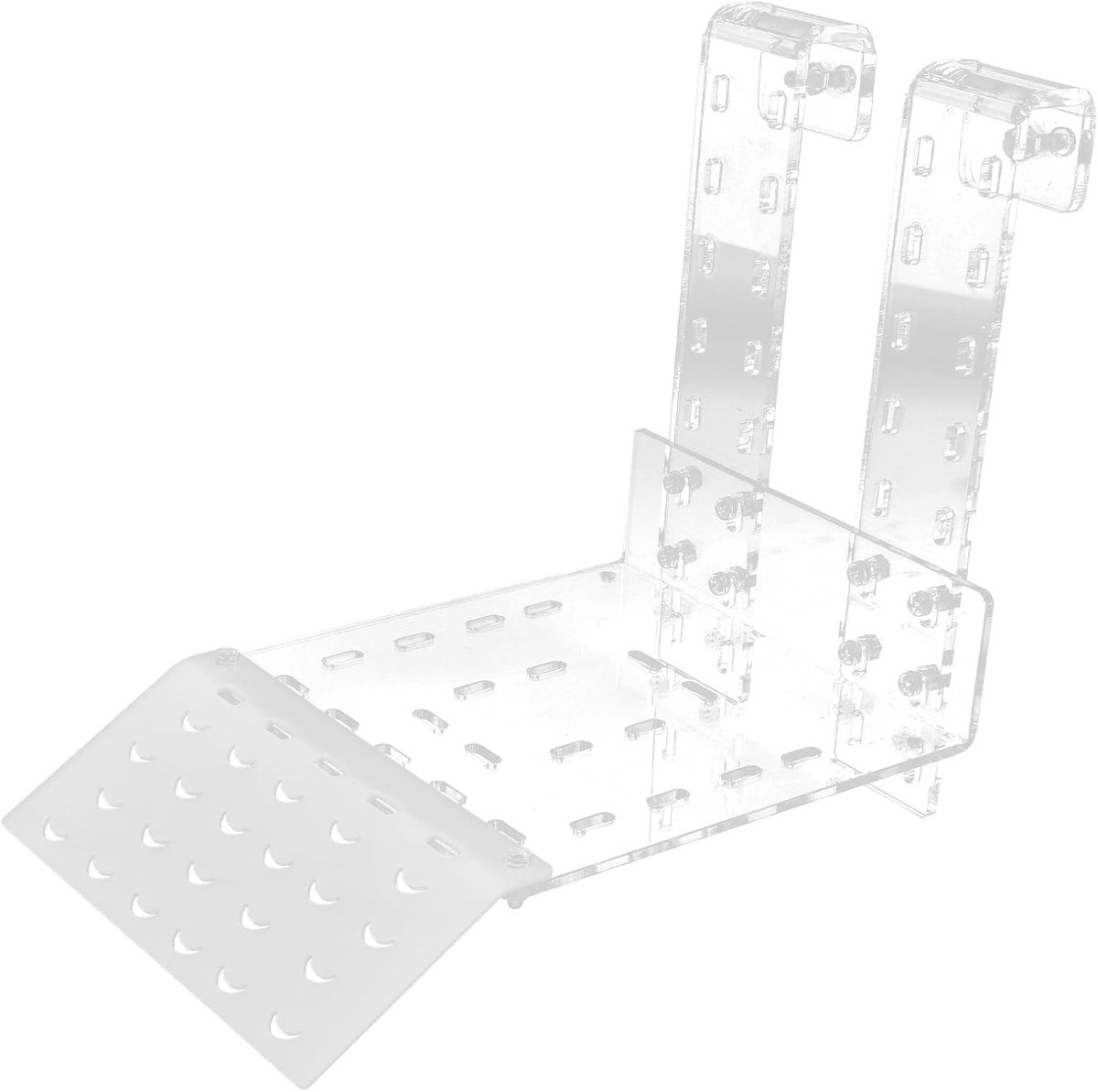 Transparant Schildpad Zonnebaden Platform voor Aquarium - Duurzaam Rustterras en Reptielladder Accessoire