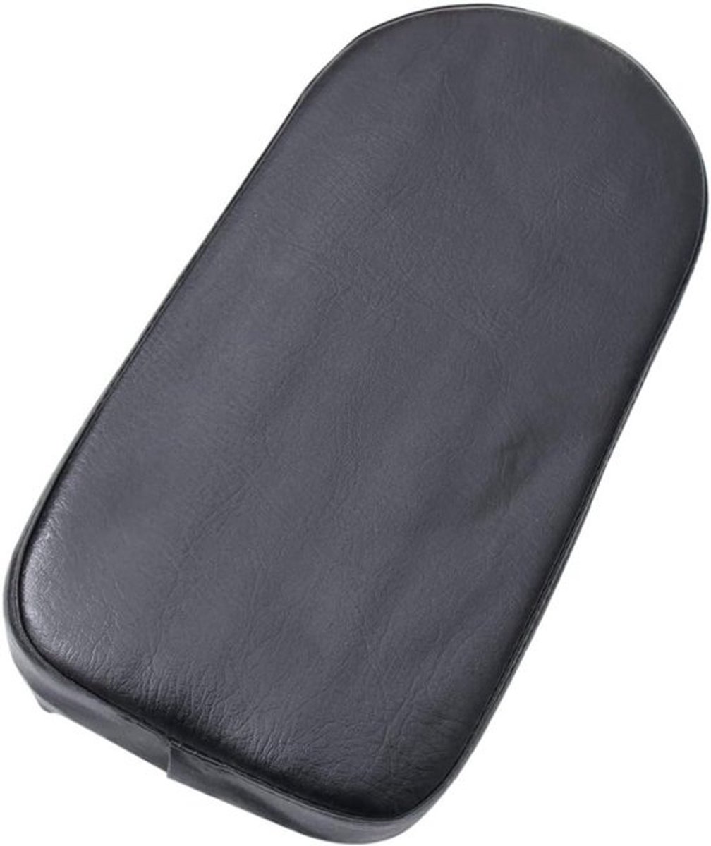 Fietszitmat Achterdrager - Passagierskussen Fiets - Extra Passagier Vervoeren - Zachte Spons Vulling - 30x15x3 cm - Zwart