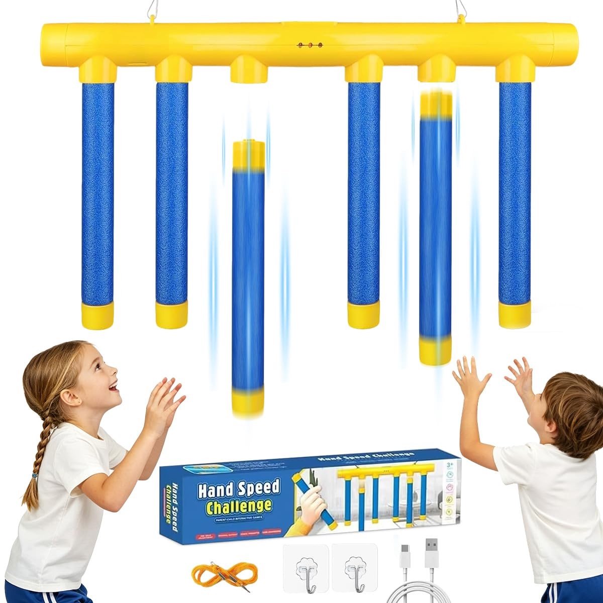 Falling Stick Reactiespel - Hand-Oog Coördinatie voor Kinderen en Volwassenen