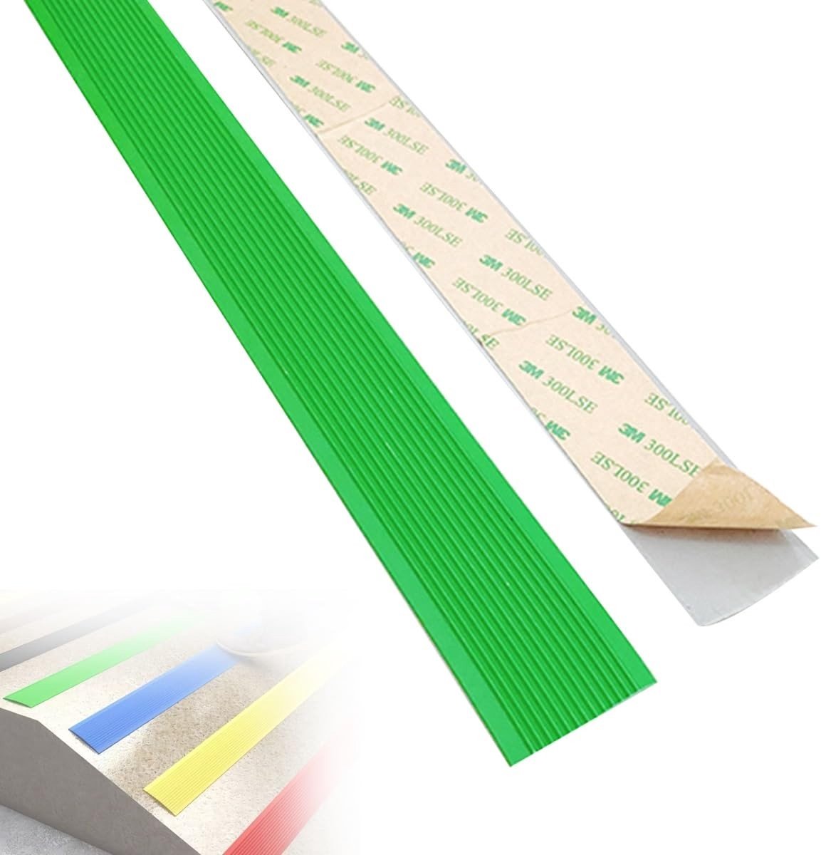 Zelfklevende Antisliptape - Traprandbeschermer - Groen
