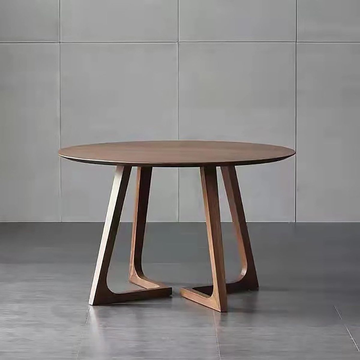 Houten ronde eettafel - Middeleeuwse stijl, 70 cm