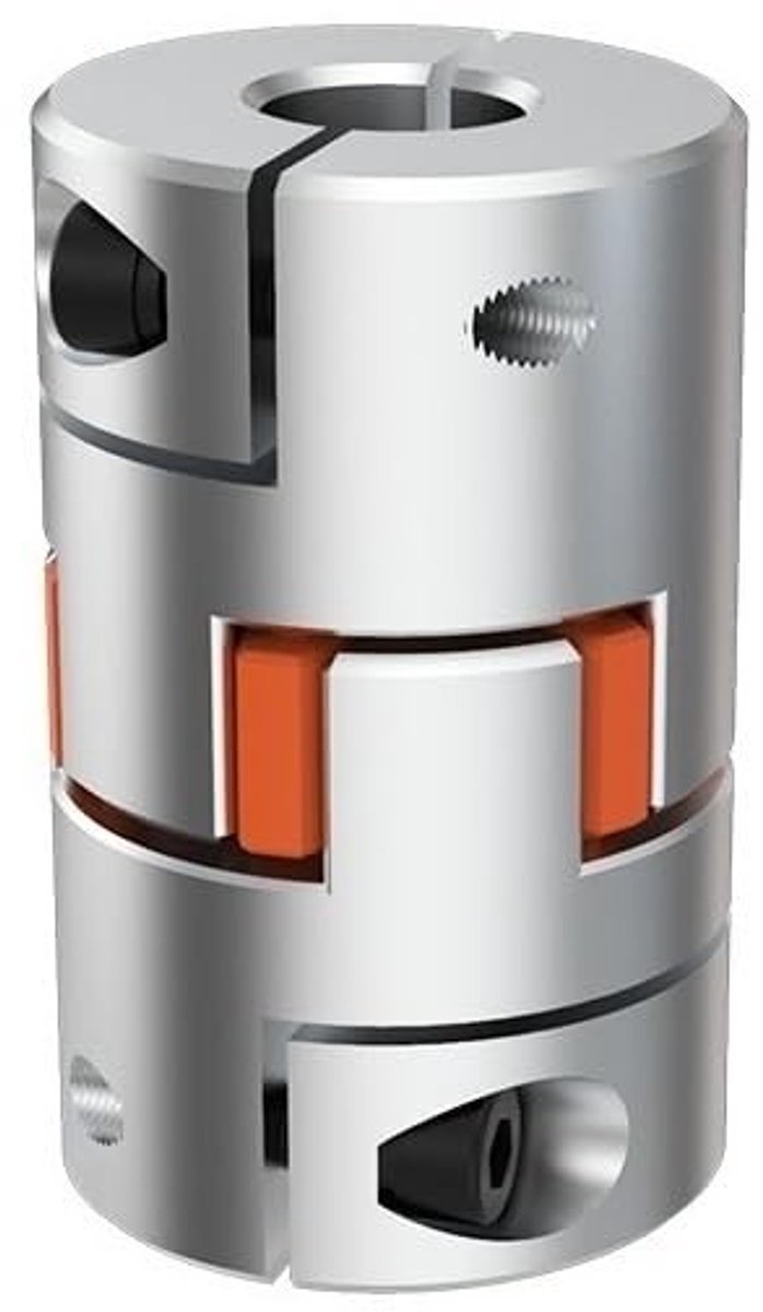 Aluminium Flexibele Koppeling 14 mm - Trillingsdemping