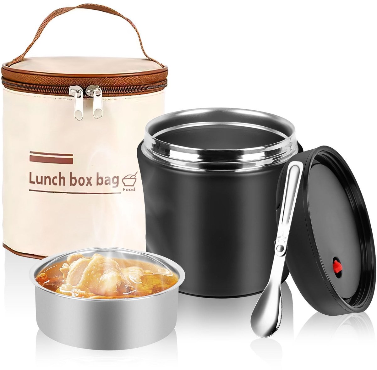 Thermos Lunchbox 1200 ml - met Vouwlepel