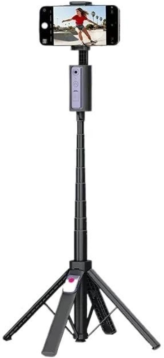 Smart Tracking Telefoon Statief - Zwart