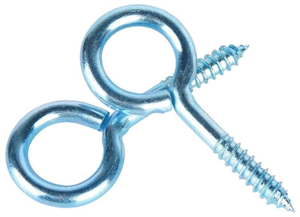 Schroeven voor Lichte Haken - Koper en Blauw Zink No.14 (3 stuks)