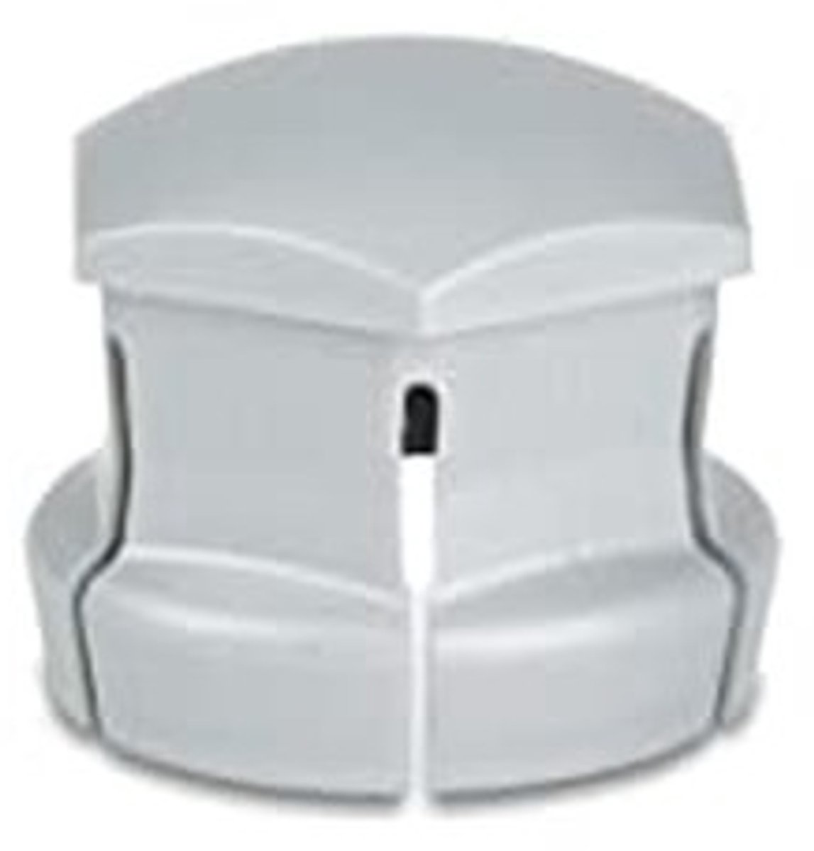 Set van 20 Wieldopjes - Mat Zilver