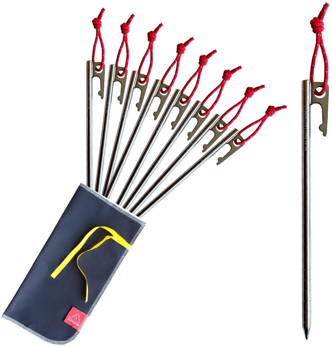 Grondanker Titanium - Set van 8 Stuks 20 cm