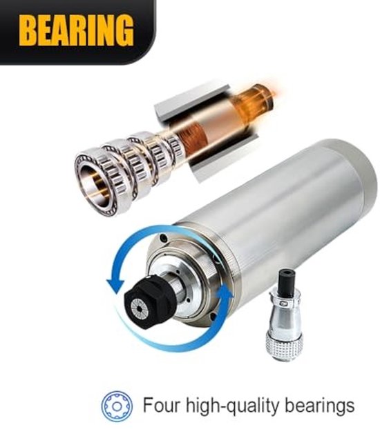 Spindle Motor Kit - Watergekoeld - 1,5 kW met pomp — afbeelding 3