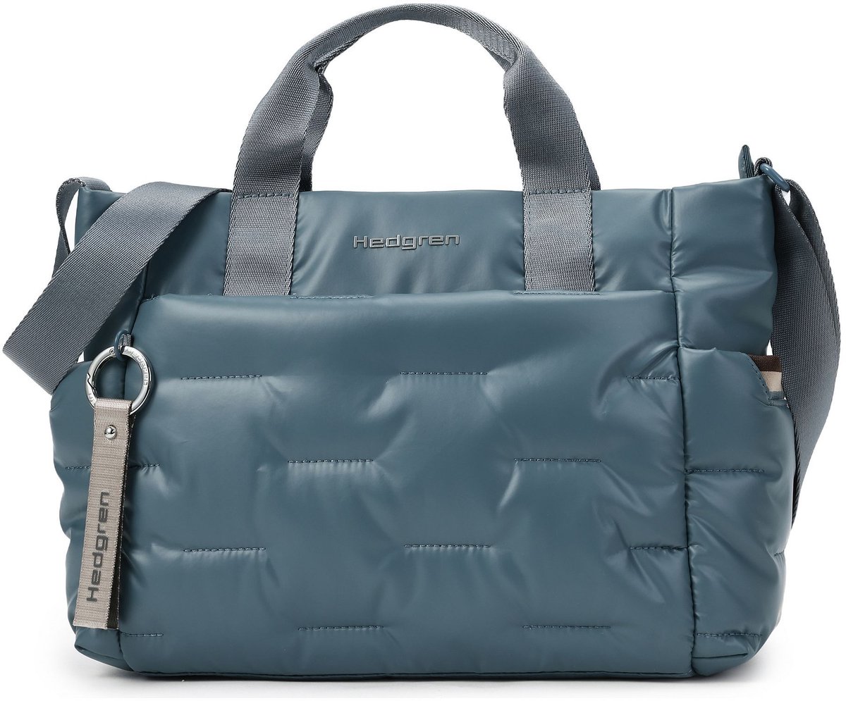 Hedgren schoudertas Cocoon Softy Handbag Stormy Weather blauwgrijs