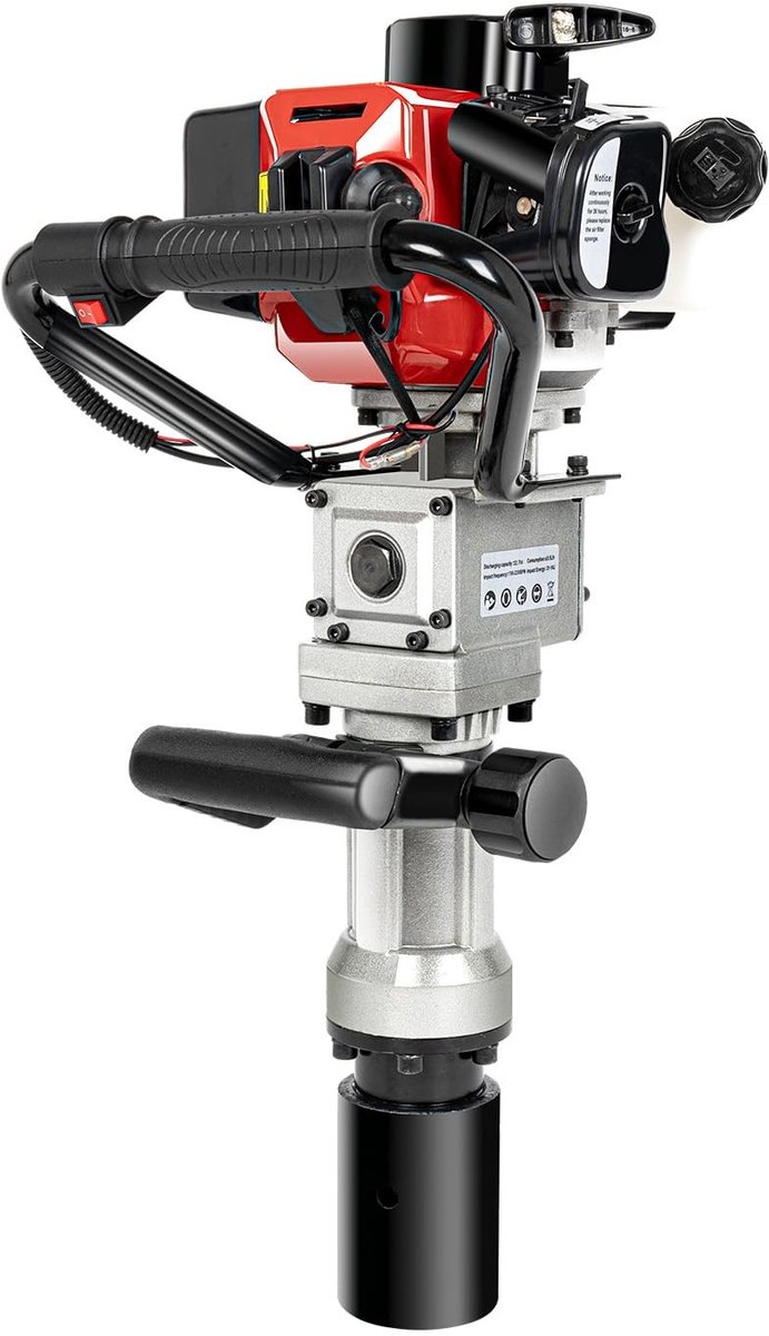 Benzine Paaldriver - 32,6cc 900W met 55/70 mm hulzen
