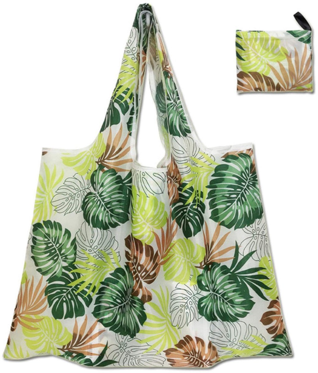 Grote Opvouwbare Bo shopping Bag - Milieu vriendelijk - Geel