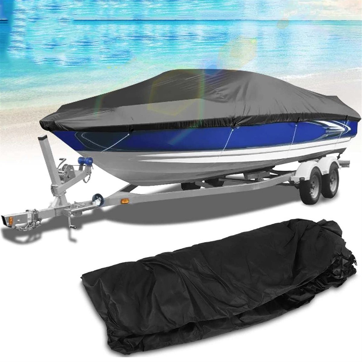 Boot Cover - 190T Oxford Katoen Waterdicht voor 17-19" Boot