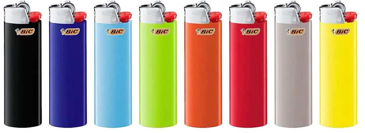 BIC Maxi J26 aanstekers - Set 8 stuks - Willekeurige kleuren
