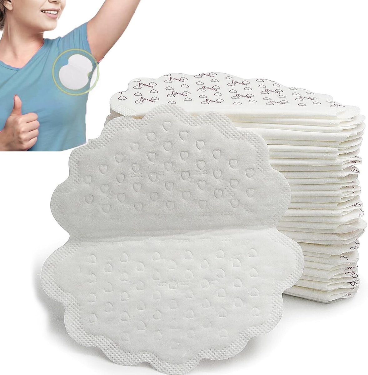 Absorberende Onderarm Pads tegen Zweet en Geur voor Dames en Heren - 40 Stuks, 20 Pairs voor Optimaal Comfort en Bescherming