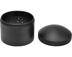Handheld Espresso Roerstaafje en Tamper voor Koffie - Perfecte Poederdistributie voor Thuisgebruik (51mm, 53mm, 58mm)