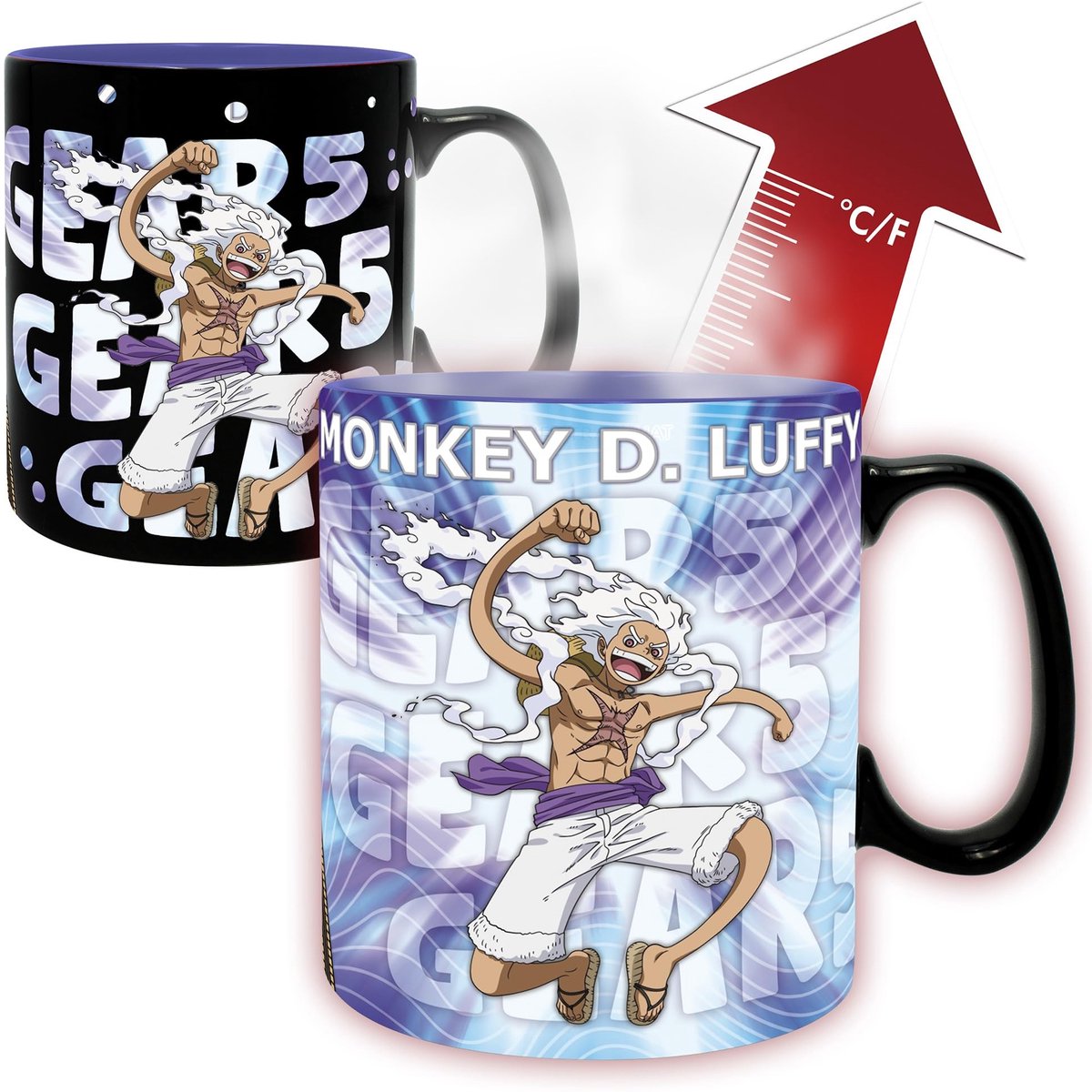 One Piece Thermoreactieve Mug - 460 ml