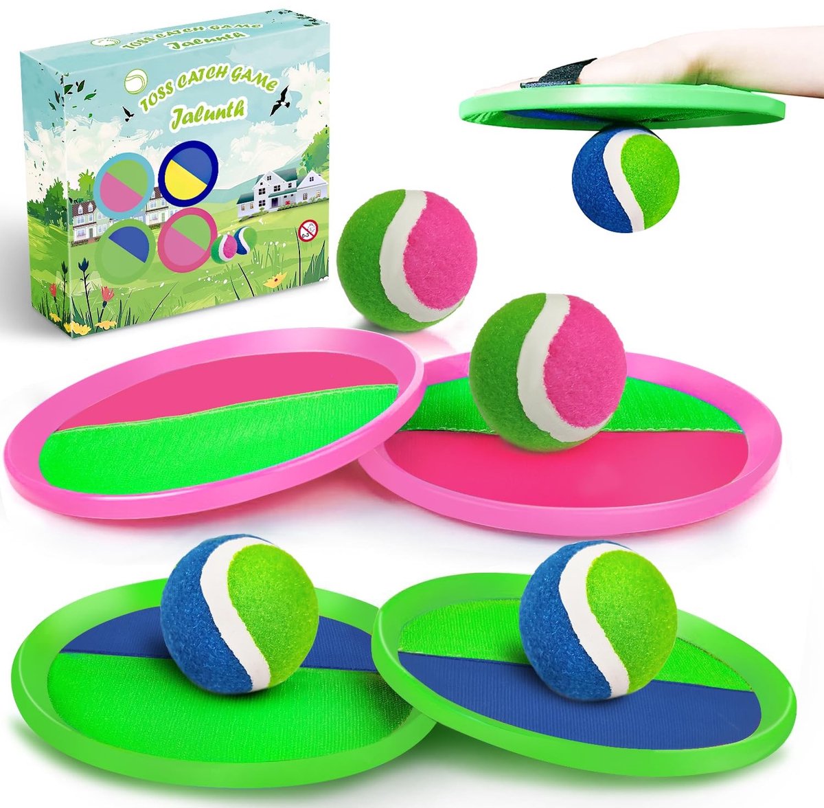 Kracket Ball Set - Buiten spel voor 1-4 spelers