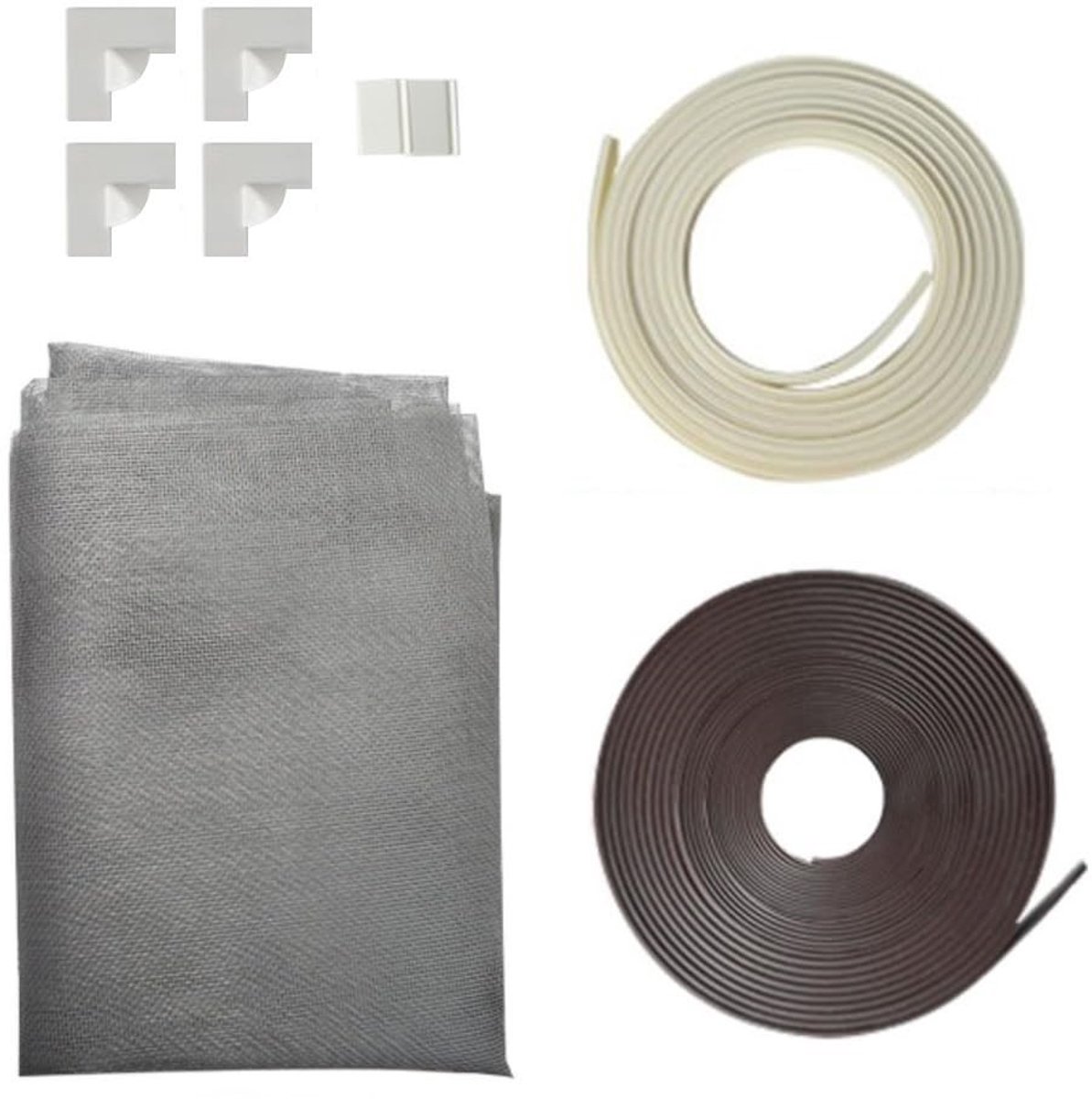 Insectenwerend raamnet - Magnetisch - 120 x 150 cm
