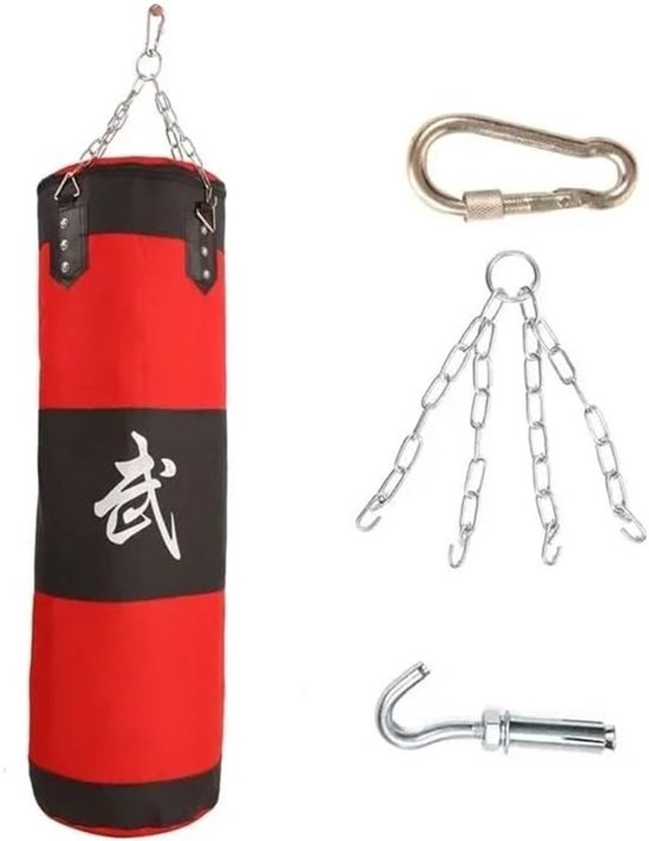 Bokszak - Trainingszak Zandzak - Kracht Training - Scheurvast Waterafstotend - 180 cm - Rood