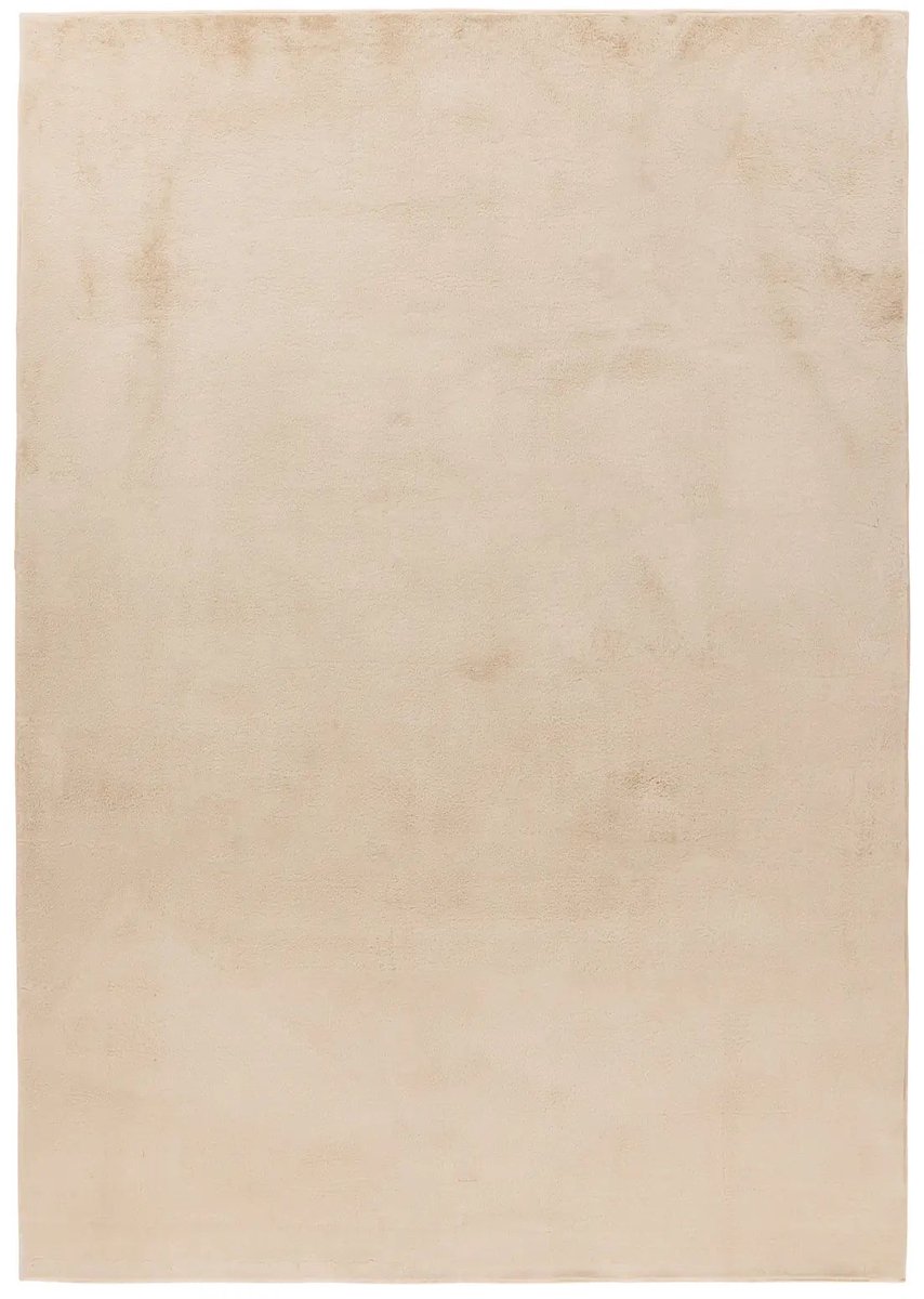 Dutch XXL Wasbaar Vloerkleed | Tapijt | Loft | Uni | Beige | 160x230 cm
