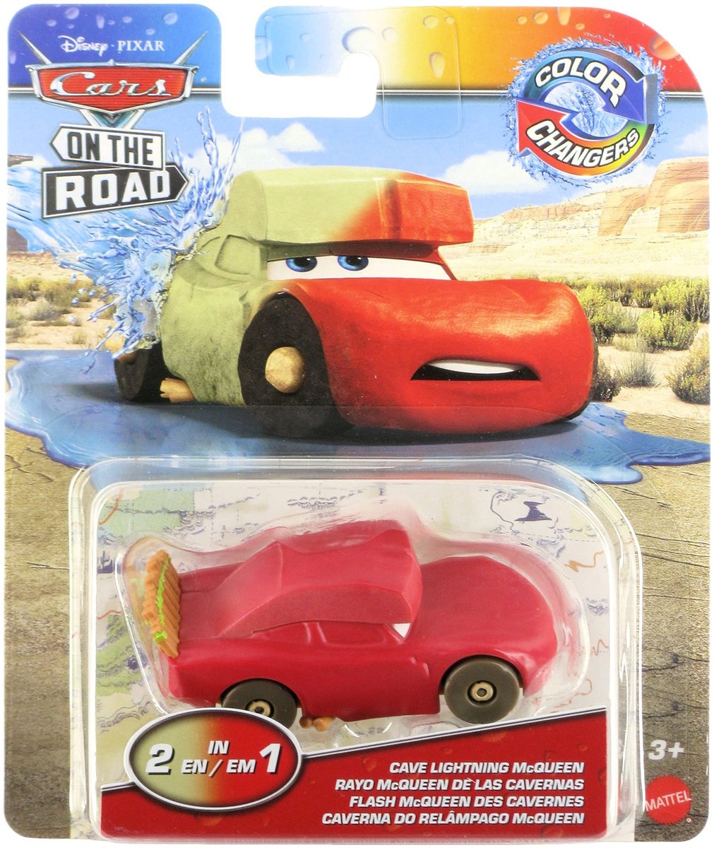 Color Changers Auto - Lightning McQueen - 1:55 Schaal