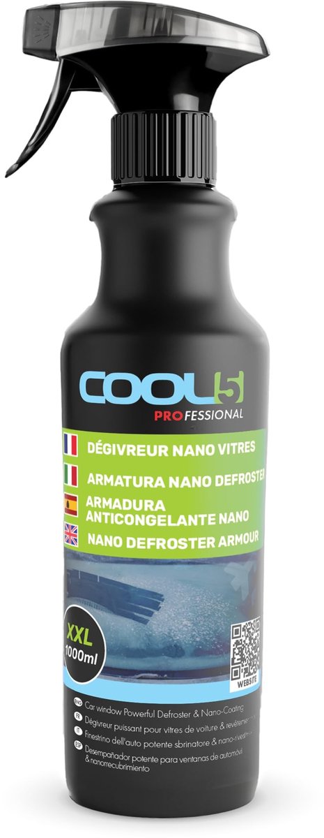 Nano Defroster Armour - Windshield De-Icer 1000 ml