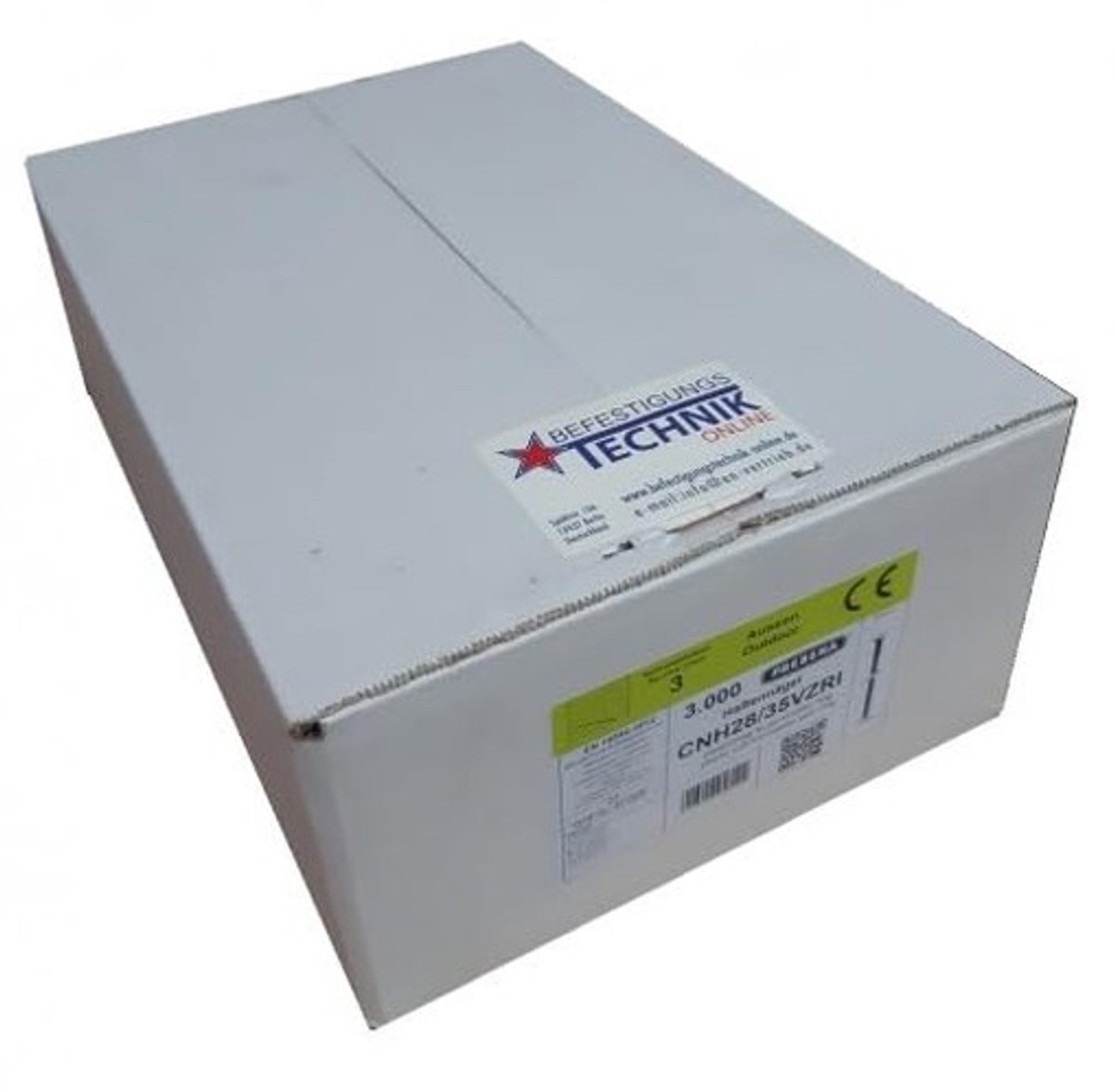 Ringnagels hot-dip gegalvaniseerd 2.8 x 35 mm - 3000 stuks