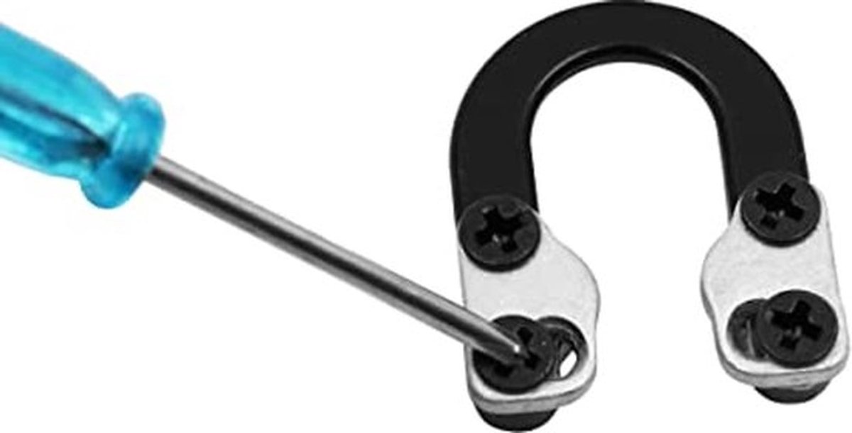 Boogschieten D Loop D Ring Schroef Shackles Metalen Quick Link D Ring Boogschieten Release Trigger Rood