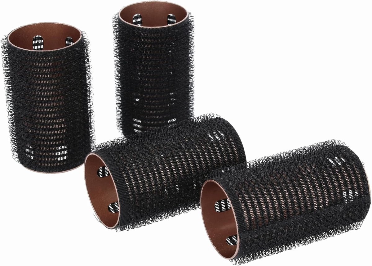 Thijox - Thermo-krulspelden 32 mm Roségoud - Föhn-Krulspelden voor Fijn en Middellang Haar - Hittebestendig en Duurzame Styling - Gelijkmatige Warmtev
