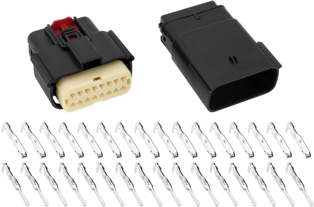 Dailygoods - 16 Pin Draad Connector voor Automotive Toepassingen