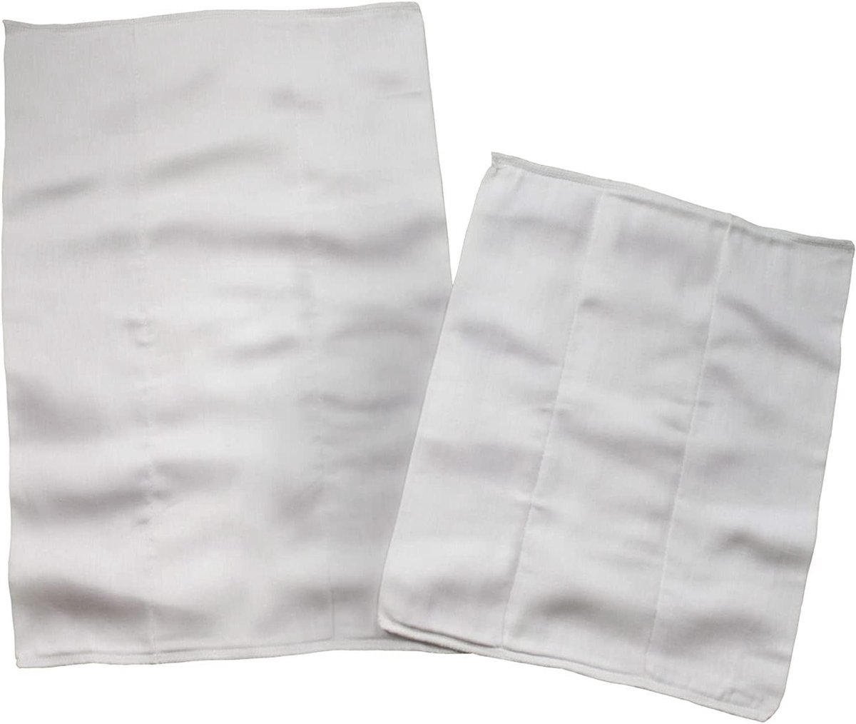 Babyluiers Vouwen - Spuugdoeken Luiers - Baby Verzorgen - 100% Katoen Gaas - 12 Stuks - Wit