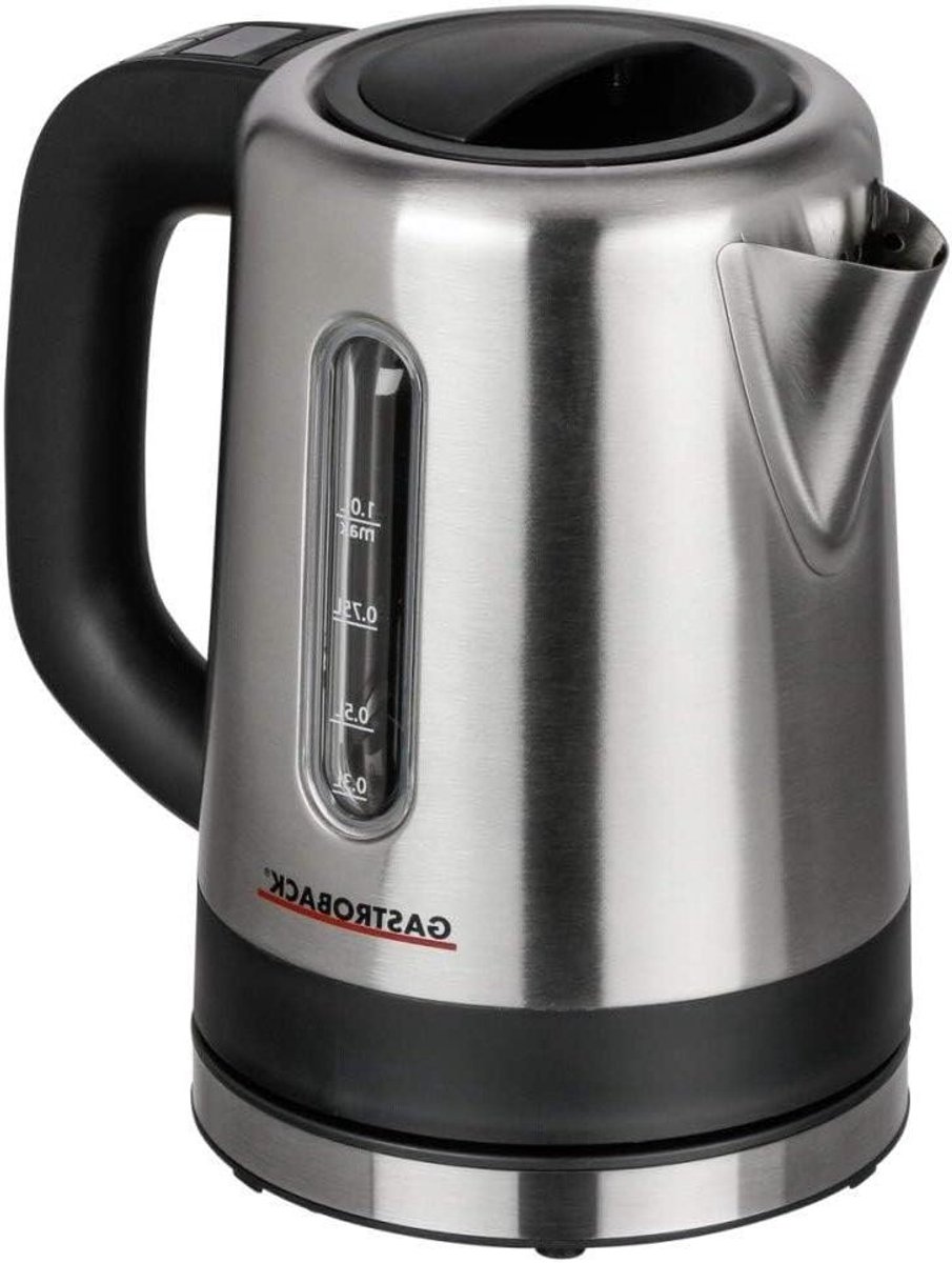 Design Waterkoker - Mini Waterkoker - Thee Zetten - Variabele Temperatuur - 1 Liter - Zwart