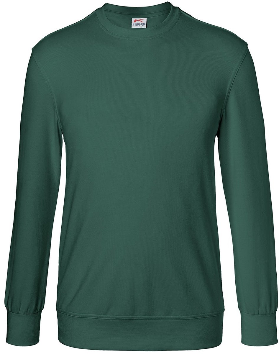 KÜBLER 50236330 Sweatshirt Werktrui HEREN Veiligheidstrui Mosgroen - Krasvrij - Katoenmix
