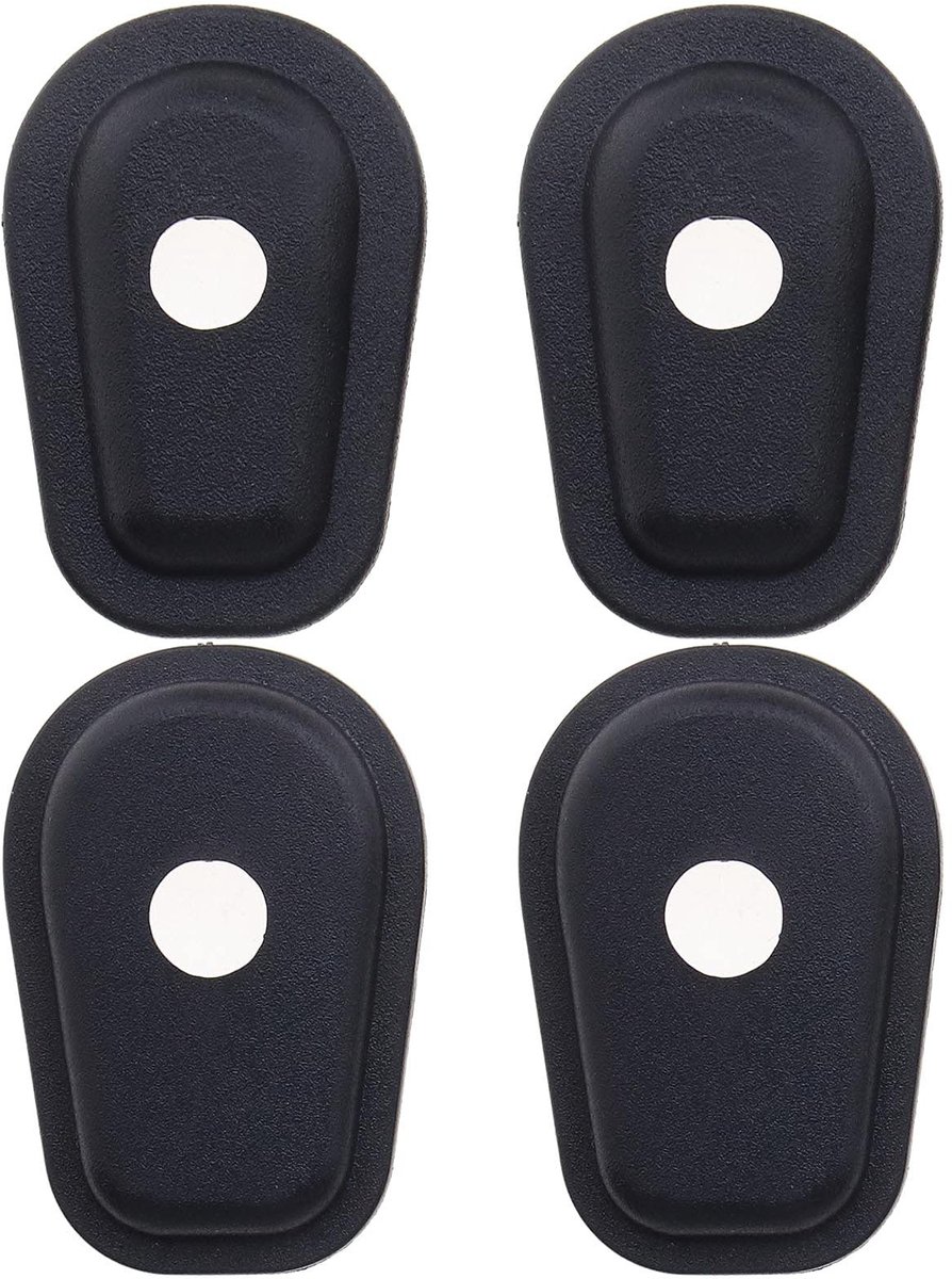 Dailygoods - Voor Achter Motorfiets Richtingaanwijzer Adapter - Adapter Spacers - Zwart - Compatibel met Kawasaki - Duurzaam ABS Plastic - Geschikt vo...