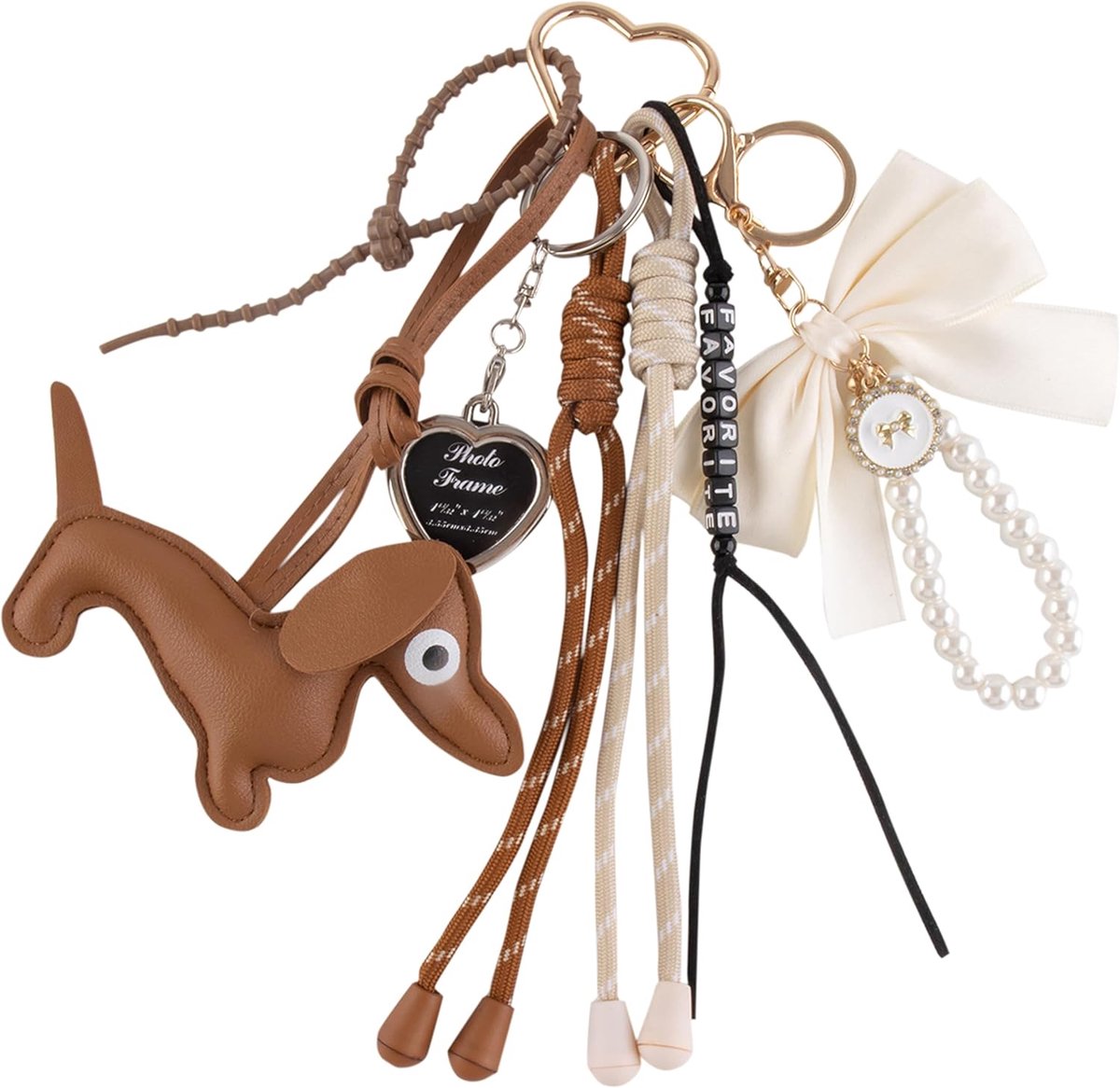 Thijox - Georgie Porgy Tas Hanger voor Dames - Handtas Accessoires Bag Charms - Sleutelhanger voor Schooltas, Rugzak, Sporttas - Leuke Verjaardagscade