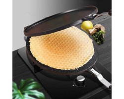 Non-stick Takoyaki Pan voor het maken van Wafels, Cake en Loempia's - Keuken Bakgereedschap van Gietaluminium