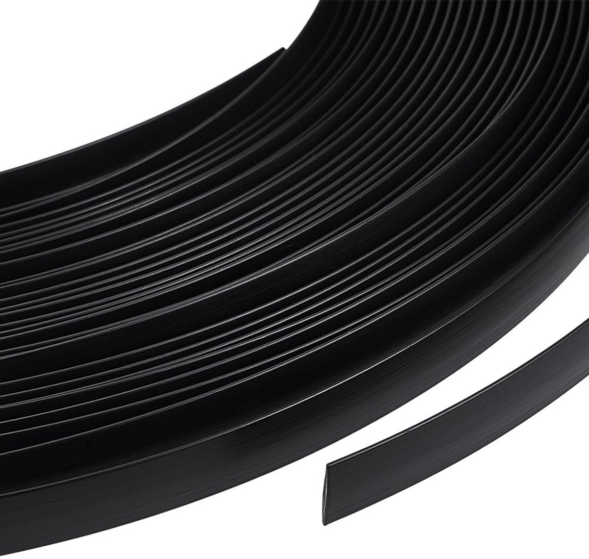 Inovra- Korset Boning 18M - 10mm Brede Zwarte Webbing - 2mm Dik - Handgemaakte Craft - Trouwjurken DIY - Naaien Supplies - Corset Bale