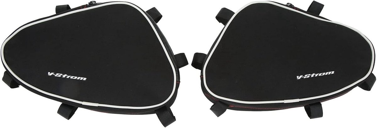Motorfiets Swingarm Tas - 2 Stuks Zijkoffers voor Frame en Crash Bar, Ideaal voor Reparatietools en Accessoires voor Suzuki V-Strom DL650 DL1000