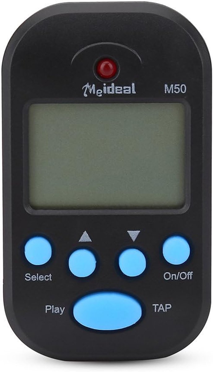 Thijox - LCD Digitale Metronoom voor Muziekles, Professioneel en Praktisch voor Klavier, Viool, Gitaar, Trap Drum, Muziekinstrumenten, Oefeninstrument