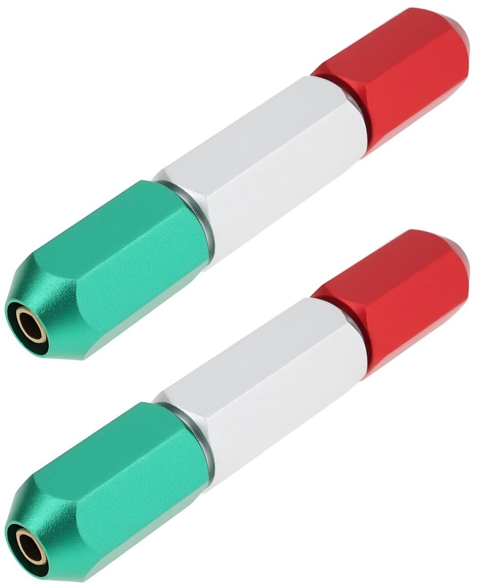 Dailygoods- Pin Gage 2 stuks - Aluminiumlegering - Klembereik 3-4 mm - Lengte 55 mm - Lichtgewicht - Duurzaam ontwerp met comfortabele grip - Meetgereedschap