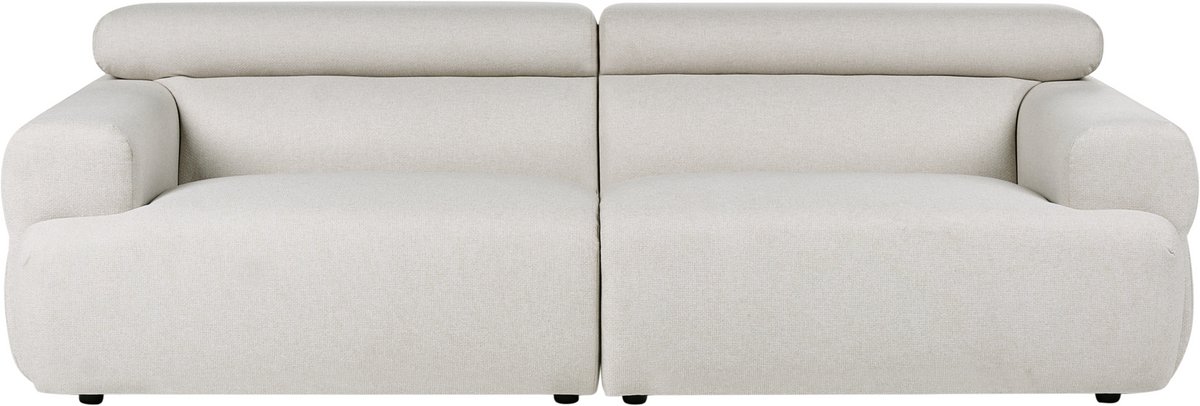 HOVDEN - Driezitsbank - Gebroken wit - Polyester